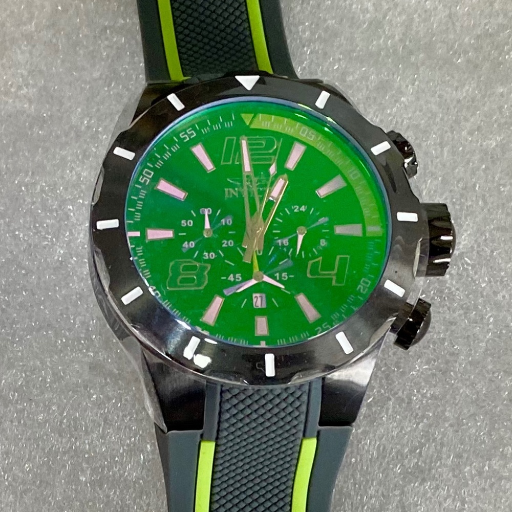 Invicta Men's 52mm S1 Rally Turbo Radar Quartz Chronograph Strap Watch
